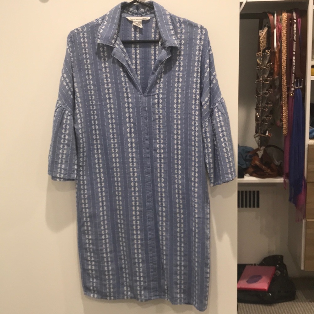 Workshop Republic Clothing chambray shirt dress